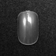 画像2: サイズ別/小爪の方に★ラウンド クリア　50枚［メール便OK］ (2)