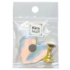 画像3: KiraNail チップスタンド カッティングハート オーロラホワイト［メール便OK］ (3)