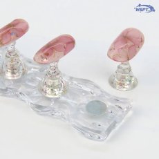 画像1: StarBits byWSPTJAPAN マグネットチップスタンド　水面 ラメ (1)