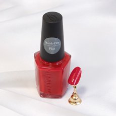 画像3: 検定色 SHAREYDVA+ 速乾 ネイルカラー No.5 レッド 平筆 15ml (3)