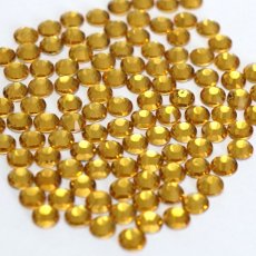 画像1: 高品質ガラスストーン トパーズ SS4~SS12［メール便OK］ (1)