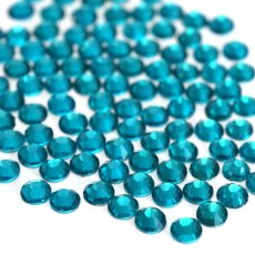 画像1: 高品質ガラスストーン ブルージルコン SS4~SS12［メール便OK］ (1)