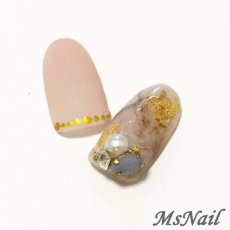 画像4: カラフルロップストーンセット (24P)　レクタングル/リーフ［メール便OK］ (4)