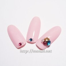 画像2: Vカットストーン ミックス 2-6mm ラウンド［メール便OK］ (2)