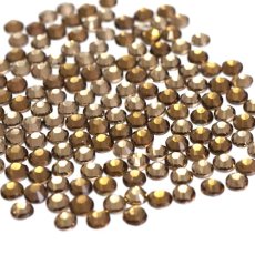 画像1: 高品質ガラスストーン スモークトパーズ SS4~SS12［メール便OK］ (1)