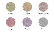 画像3: 在庫限り★グリッターパウダー 6色セット(Sand)［メール便OK］ (3)