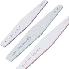 画像1: NAIL DE DANCE ダイヤモンドゼブラファイル 150~240G［メール便OK］ (1)