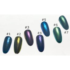 画像3: カメレオンパウダー イエロー/ブルー/グリーン 約1.5g ［メール便OK］ (3)