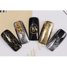 画像4: レーザーカットフレーク シルバー スポンジチップ付 0.1g［メール便OK］ (4)