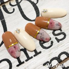 画像4: ネイルアートフォイル フラワー 4x100cm 全7種類［メール便OK］ (4)