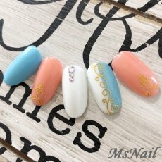 画像4: GELie シャーベットカラー 5g アプリコット G003［メール便OK］ (4)