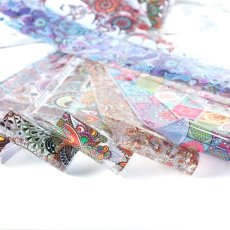 画像3: ネイルアートフォイル アジアン・エスニック柄 10枚セット［メール便OK］ (3)