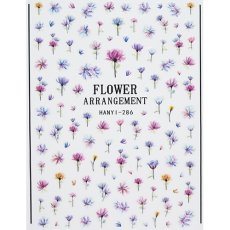 画像1: 訳あり★ネイルシール フラワー アレンジメント HANYI-286 ※パッケージなし［メール便OK］ (1)