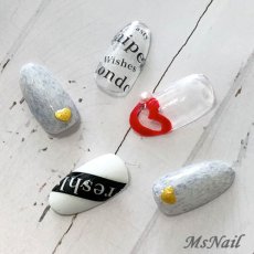 画像4: ネイルシール メッセージ CITY CA-019［メール便OK］ (4)