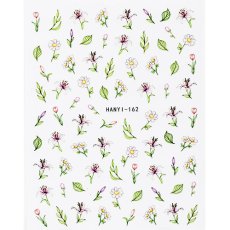 画像1: ネイルシール フラワー ボタニカル HANYI-162［メール便OK］ (1)