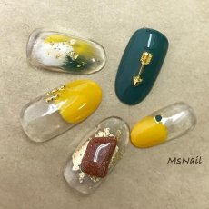 画像2: GELie パールカラー 5g リーフグリーン C031［メール便OK］ (2)