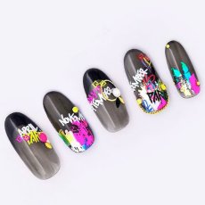 画像2: ネイルシール ラドロー HANYI-322 ※パッケージなし［メール便OK］ (2)