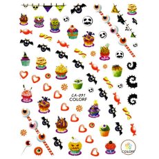 画像1: ネイルシール ハロウィン スイーツ CA-091［メール便OK］ (1)