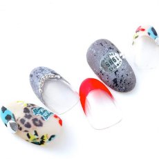 画像2: ネイルシール マルチサファリ HANYI-312 ※パッケージなし［メール便OK］ (2)