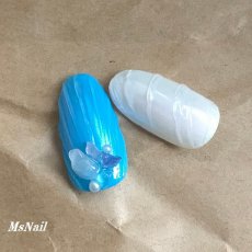 画像2: GELie パールカラー 5g アクアマリン C025［メール便OK］ (2)