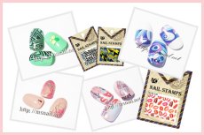 画像1: スタンプシール　ウォーターネイルシール［メール便OK］ (1)