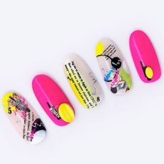 画像2: ネイルシール チャレンジ マガジン HANYI-323 ※パッケージなし［メール便OK］ (2)