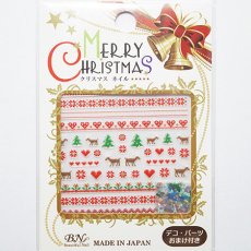 画像1: ビー・エヌ クリスマスネイル ノルディック CLB-6［メール便OK］ (1)