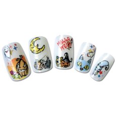 画像3: ビー・エヌ ハロウィンネイルシール デコパーツ付 HON-6［メール便OK］ (3)