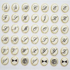 画像2: ビー・エヌ ベーシックシール ジェル盛りイニシャル BSC-14 ※パッケージなし［メール便OK］ (2)