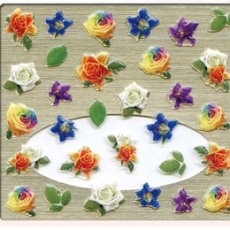 画像3: ビー・エヌ リアルネイルフォトアート ローズ RON-4［メール便OK］ (3)