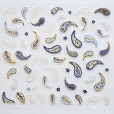 画像2: ビー・エヌ アンティークシール ペイズリー ANT-7 ※パッケージなし［メール便OK］ (2)