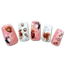 画像3: ビー・エヌ リアルネイルフォトアート ドッグ RON-1［メール便OK］ (3)