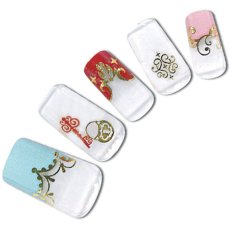 画像2: 在庫限り ビー・エヌ 貼るだけ簡単 Dressy Nai PPV-1 ファイル付［メール便OK］ (2)