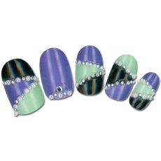 画像3: ビー・エヌ ネイルジュエリー クリスタル ガラス ストーン パールライン PTA-3［メール便OK］ (3)