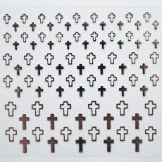 画像3: ビー・エヌ ベーシックシール クロスゴールド/シルバー  BSC ※パッケージなし［メール便OK］ (3)