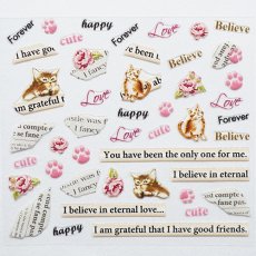 画像3: ビー・エヌ アンティークプレートアート キャット CAR-3 ※パッケージなし［メール便OK］ (3)