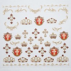 画像2: ビー・エヌ ラバーアート クロス ゴールド SPO-2 ※パッケージなし［メール便OK］ (2)