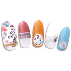 画像5: ウォーターネイルシール ファブリックブック DS-376 ※パッケージなし［メール便OK］ (5)