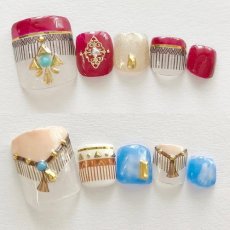 画像2: ウォーターネイルシール フリンジ DS-269 ※パッケージなし［メール便OK］ (2)