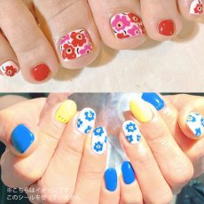 画像2: ウォーターネイルシール 北欧フラワー YB-281［メール便OK］ (2)