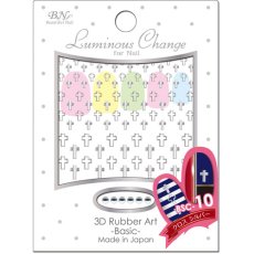 画像5: ビー・エヌ ベーシックシール クロスゴールド/シルバー  BSC ※パッケージなし［メール便OK］ (5)