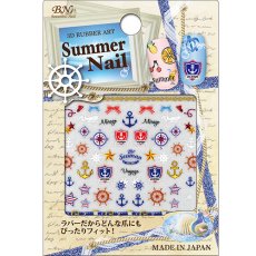 画像3: ビー・エヌ サマーネイルシール オーシャン SNM-2 ※パッケージなし［メール便OK］ (3)