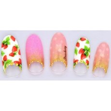 画像3: ウォーターネイルシール ストロベリー DS-213 ※パッケージなし［メール便OK］ (3)