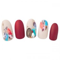 画像2: ウォーターネイルシール ファブリックブック DS-376 ※パッケージなし［メール便OK］ (2)