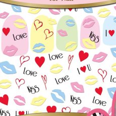 画像1: ビー・エヌ ファンシーシール キス FCN-6 ※パッケージなし［メール便OK］ (1)