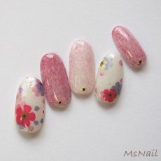 画像3: ウォーターネイルシール 押し花 YB-279［メール便OK］ (3)