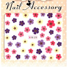 画像1: ウォーターネイルシール 押し花 YB-279［メール便OK］ (1)