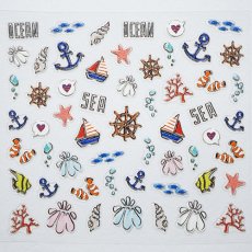 画像2: ビー・エヌ サニーネイルシール SNY-4 ※パッケージなし［メール便OK］ (2)