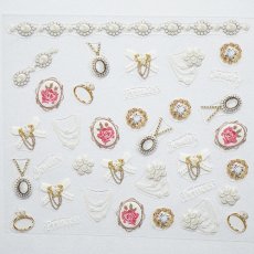 画像3: ビー・エヌ アンティークプレートアート ジュエリー CAR-4 ※パッケージなし［メール便OK］ (3)