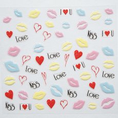 画像2: ビー・エヌ ファンシーシール キス FCN-6 ※パッケージなし［メール便OK］ (2)